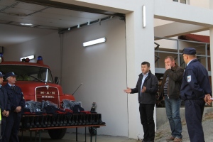 Felszerelések a gyergyóújfalvi önkéntes tűzoltóknak
