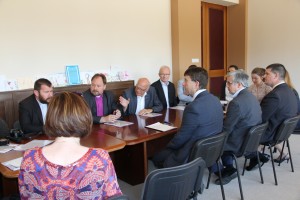 A csíkszeredai megyeházán fogadták a német delegációt