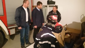 Új felszerelések a fenyédi tűzoltóknak