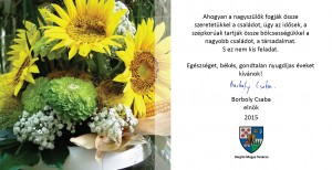 KÖSZÖNTŐ