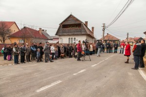 Megújult a gyergyóalfalvi Fenek útja