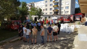 Árvízvédelmi oktatást szerveztek önkéntes tűzoltó-alakulatoknak