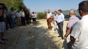 Jól haladnak a munkálatok a Kissolymos és Székelykeresztúr közötti úton