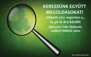 Keressünk együtt megoldásokat!