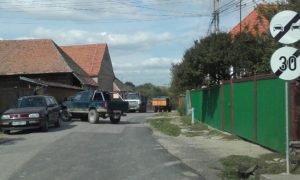 Kátyúzási munkálatok Lázárfalván