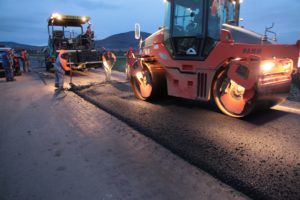 Jól haladnak a Delnét Pálfalvával összekötő megyei út felújításával
