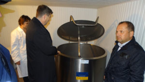 A megye hét tejbegyűjtő központját modernizálták