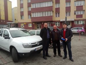 Egy 4×4-es autót kapott a hegyimentők maroshévízi csapata