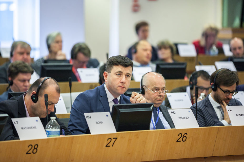 12 April 2018, 18th ENVE commission meeting Belgium - Brussels - April 2018 © European Union / Giedre Daugelaite