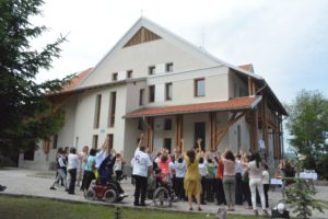 A Szent Ágoston Fejlesztőközpont átadási ünnepségére