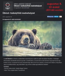 Medvetéma a Kossuth Rádióban
