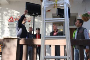 Tűzoltó létrával bővült a Hargita Megyei Önkéntes Tűzoltók Szakmai Egyesületének eszköztára
