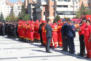 Jó együttműködés alakult ki az önkéntes és hivatásos tűzoltó alakulatok között Hargita megyében
