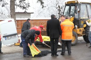 Kalákában sikerült megoldást találni a szentegyházi kátyúk betömésére