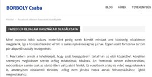 A közösség ereje a közösségi oldalon