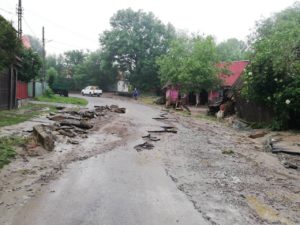 Súlyos károk Csíkszentmártonban az esőzéseket követően