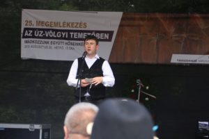 Az úzvölgyi megemlékezésen elhangzott beszédem