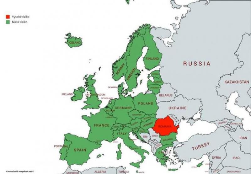 Frissítették a magas járványügyi kockázatot jelentő országok jegyzékét
