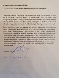 Az önkormányzati tanácsok tisztújítása: a közvetlen választói felhatalmazás döntő szempont kell hogy legyen