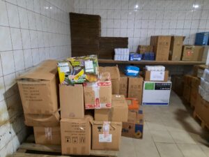 Hargita Megye Tanácsának kollégái átvitték az adományt az ukrán határon