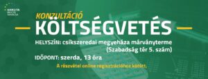 Költségvetés konzultációja