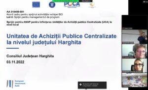 Támogatjuk a helyi közösségeket Hargita Megye Tanácsának Központosított Közbeszerzési Egységéhez való csatlakozásban