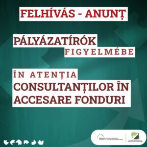 FELHÍVÁS- Pályázatírók figyelmébe!