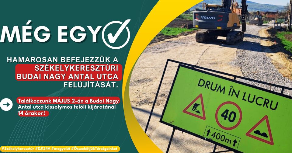 Találkozzunk a székelykeresztúri Budai Nagy Antal utcánál!