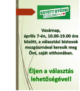 Mozgóurnás szavazás van Csíkszentmihály községben