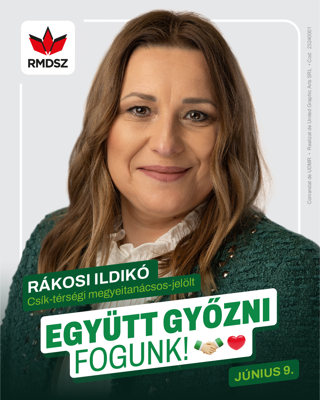 Bemutatjuk az RMDSZ csíki csapatát: Rákosi-Seiwarth Ildikó megyeitanácsos-jelölt