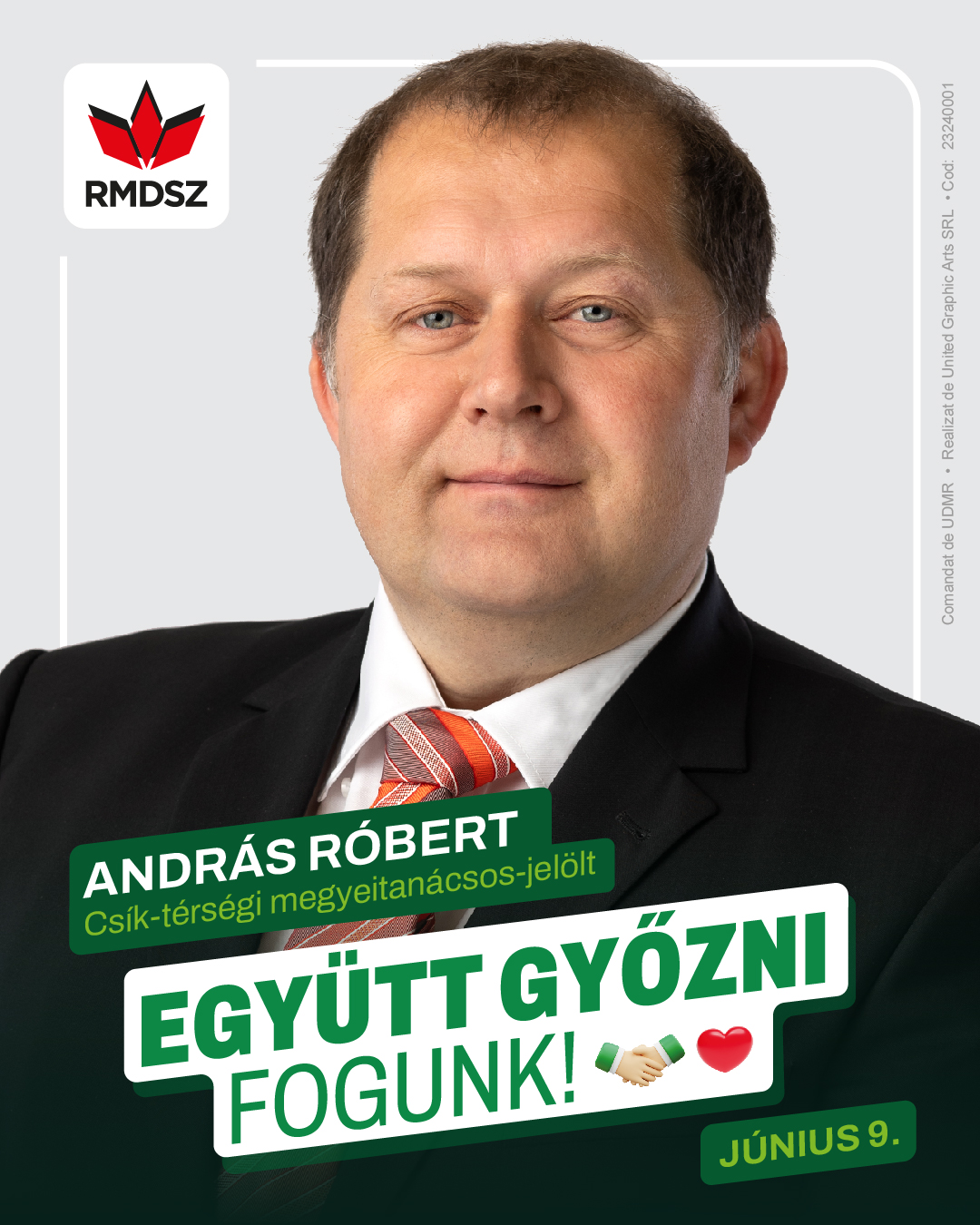 Bemutatjuk az RMDSZ csíki csapatát: András Róbert megyeitanácsos-jelölt