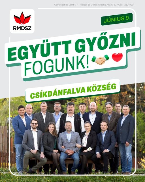 Vasárnap szavazatukkal támogassák a Csíki Csapat munkáját Csíkdánfalván is!