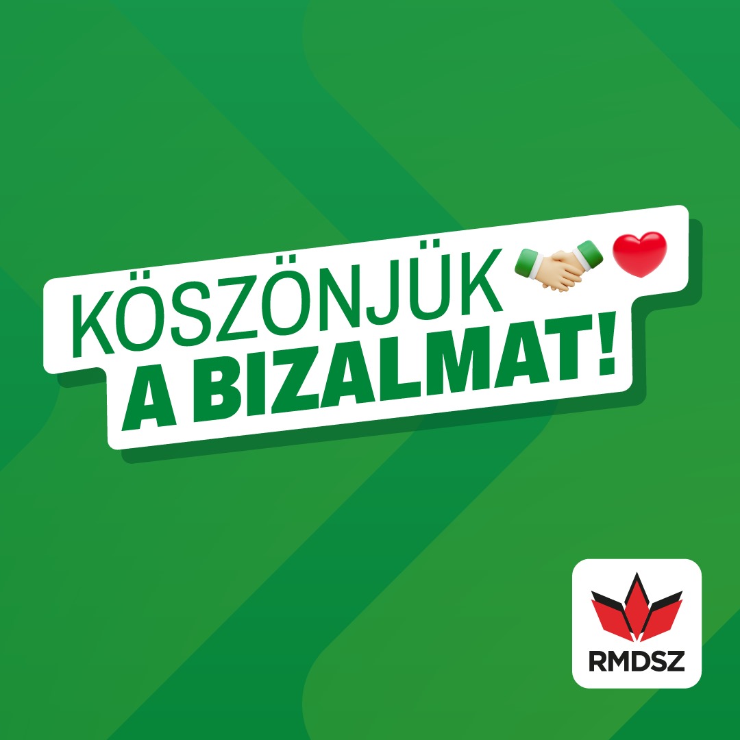 Köszönjük a bizalmat!