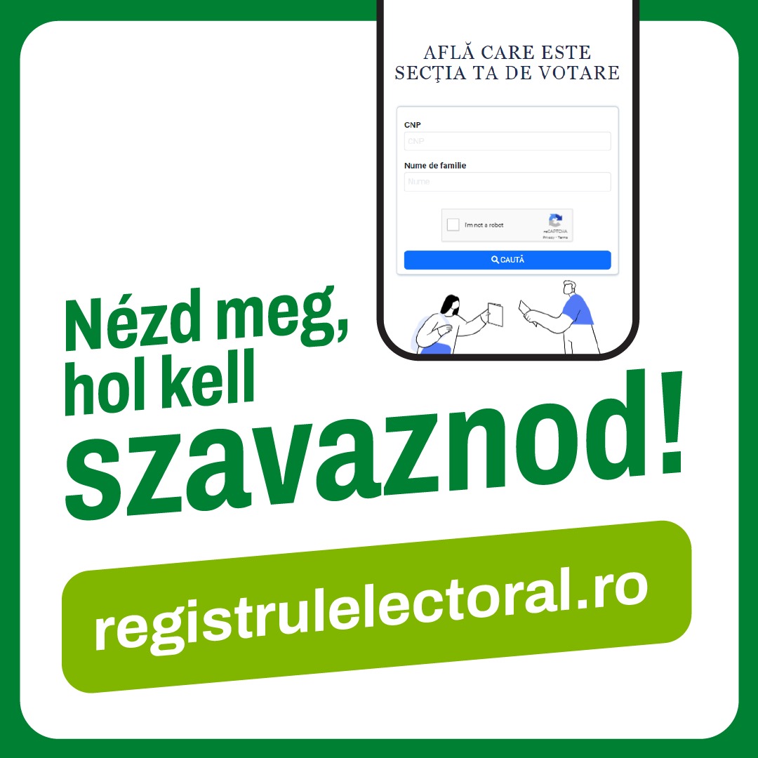 Még nem szavaztál, mert nem tudod, hogy hol kell?-Mi segítünk!