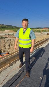 A kivitelező az ütemezéshez képest is jobban halad a 137-es megyei úton