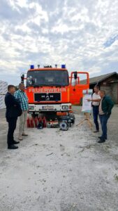 Csíkszereda Önkéntes Tűzoltók Egyesülete számára ma eszközöket adtunk át