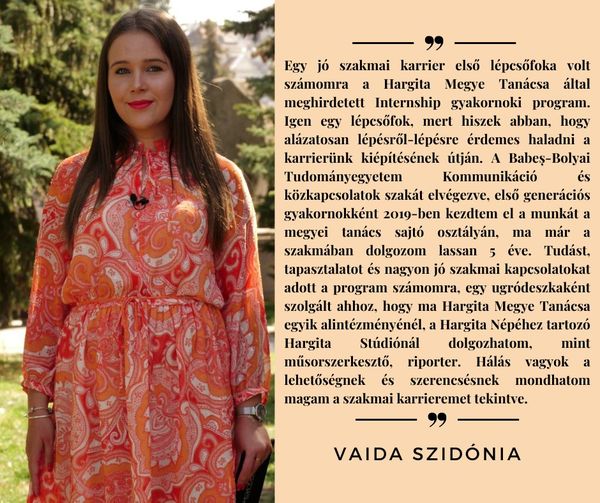Formáld Te a jövőd! 🔟 fizetett gyakornoki állás Hargita Megye Tanácsánál!