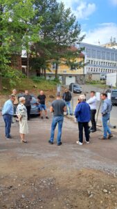 Zajlanak megyei kórháznál a munkálatok-Jövő héttől új bejáraton zajlik a sürgősségi esetek fogadása