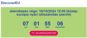#Discover EU – páratlan lehetőség a fiataloknak!